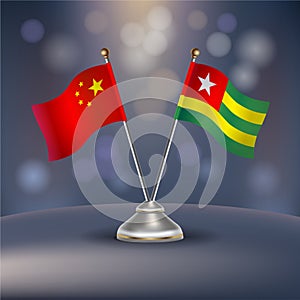 China and Togo flag Relation