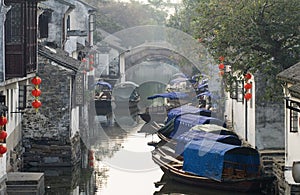 China tourism: Zhouzhuang ancient Water town