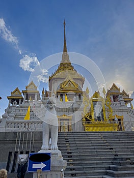 China Town in Bangkok BKK Thailand full of colourful architecture