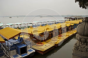 China traditional boats