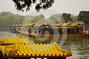 China traditional boats