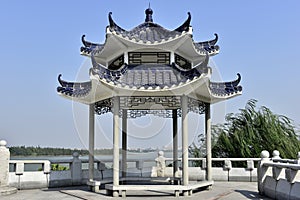 China Travel,Chinese art building,Chinese kiosk , pavilion, summer house,wayside shelter