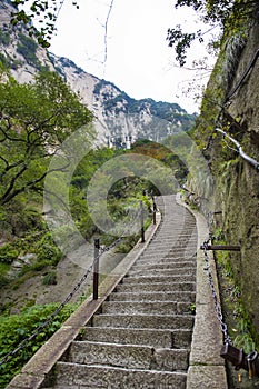 China:the way to top of mountain hua photo