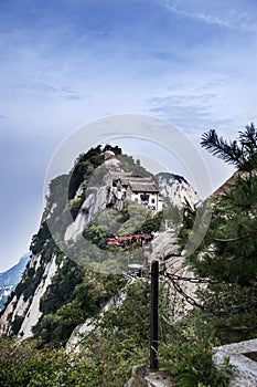 China:the way to top of mountain hua photo