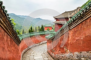 China, the Wudang monastery, Fu Zhen temple