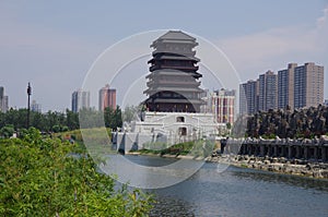China xian lake park in Seoul