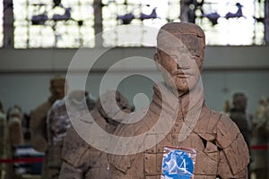 CHINA, XIAN - MARCH 14: Ping Ma Yong, Terra cotta army on 14 Mar