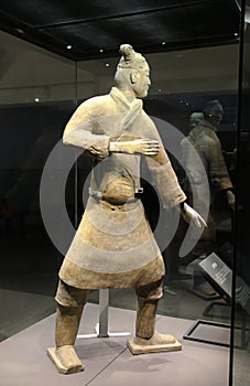 CHINA, XIAN - MARCH 14: Ping Ma Yong, Terra cotta army museum on