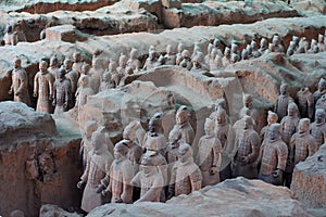 China/Xian:Terracotta Warriors and Horses