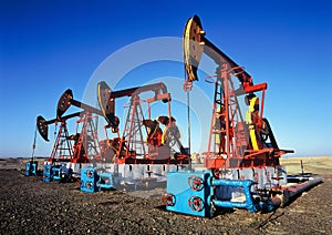 China/xijiang: oil pumping unit