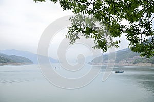 China Yangtze River Three Gorges scenic essence