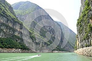 China Yangtze River Three Gorges scenic essence