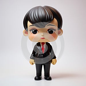 Chinapunk Anime Doll: Jennifer With Short Hair Vinyl Toy