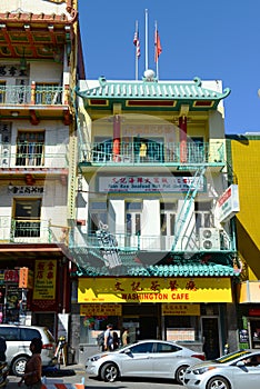 Chinatown in San Francisco, California