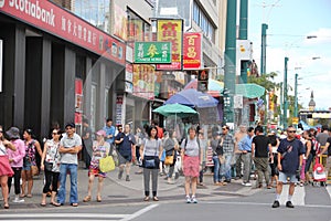 Chinatown in Toronto, Canada