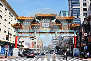 Chinatown in Washington DC, USA