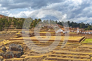 Chinchero Cityscape, Cusco Region, Peru