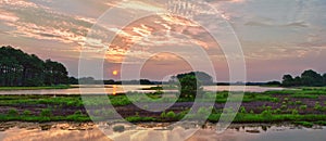 Chincoteague Sunrise Panorama