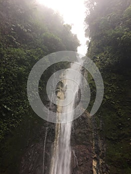 The Chindama Waterfall, located in Limon, Costa Rica photo