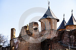 The Chindia Tower or Turnul Chindiei is a tower in the Targoviste Royal Court or Curtea Domneasca monuments ensemble in downtown