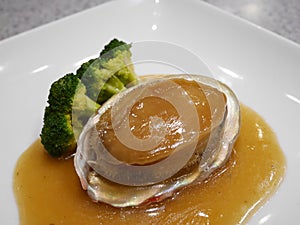 Chinese abalone dish