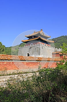 Chinese ancient architecture in the Eastern Royal Tombs of the Q