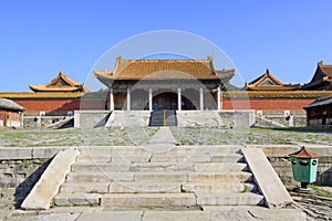 Chinese ancient architecture in Eastern Royal Tombs of the Qing photo