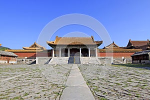 Chinese ancient architecture in Eastern Royal Tombs of the Qing photo