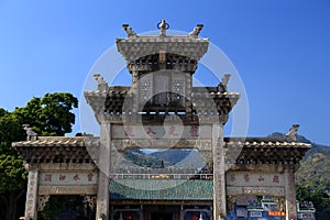 Chinese ancient dragon mother temple, Longmu temple