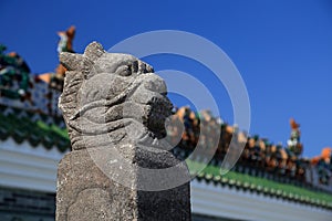 Chinese ancient dragon mother temple, Longmu temple