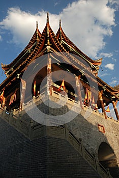 Cinese antico cancello la Torre 