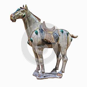 Chinese ancient horse figurines