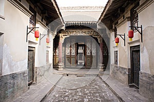 Chinese ancient house building