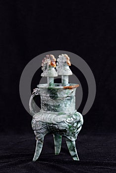 Chinese ancient jade carving