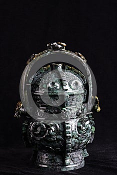 Chinese ancient jade carving art