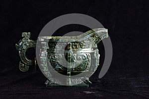 Chinese ancient jade carving art