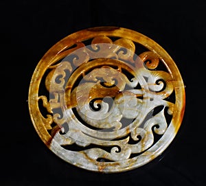 Chinese ancient jade carving art