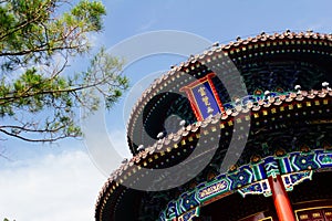 Chinese ancient pavilion