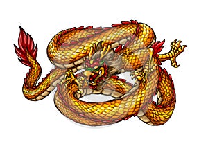 Chinese ancient Style dragon