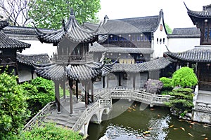 Chinese ancient traditional luxury residence