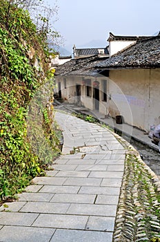 Chinese ancient village photo