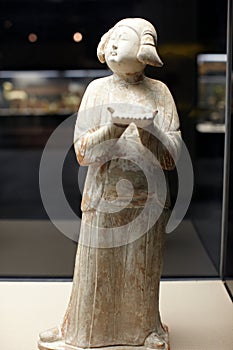 Chinese ancient woman statue of Tang dynasty