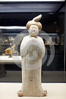 Chinese ancient woman statue of Tang dynasty