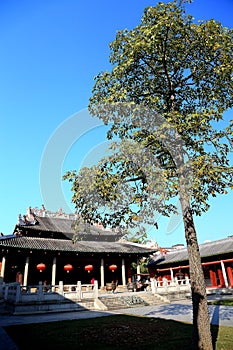 Chinese ancioent Confucius Temple in Guangdong