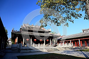 Chinese ancioent Confucius Temple in Guangdong