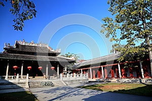 Chinese ancioent Confucius Temple in Guangdong