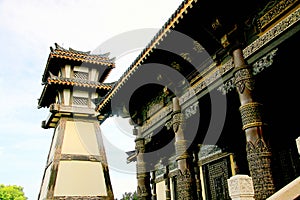 Chinese antique architecture in the style of the ancients