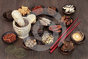 Chinese Apothecary Herbs photo