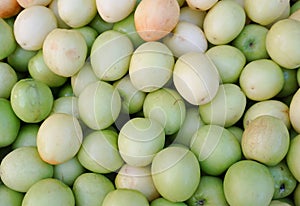 Chinese apple at market