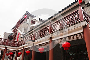 Chinese architecture--The balcony